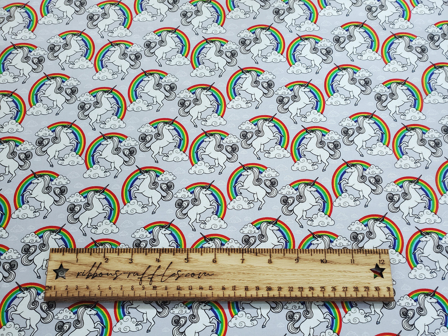 Rose & Hubble - Unicorns Cotton Poplin