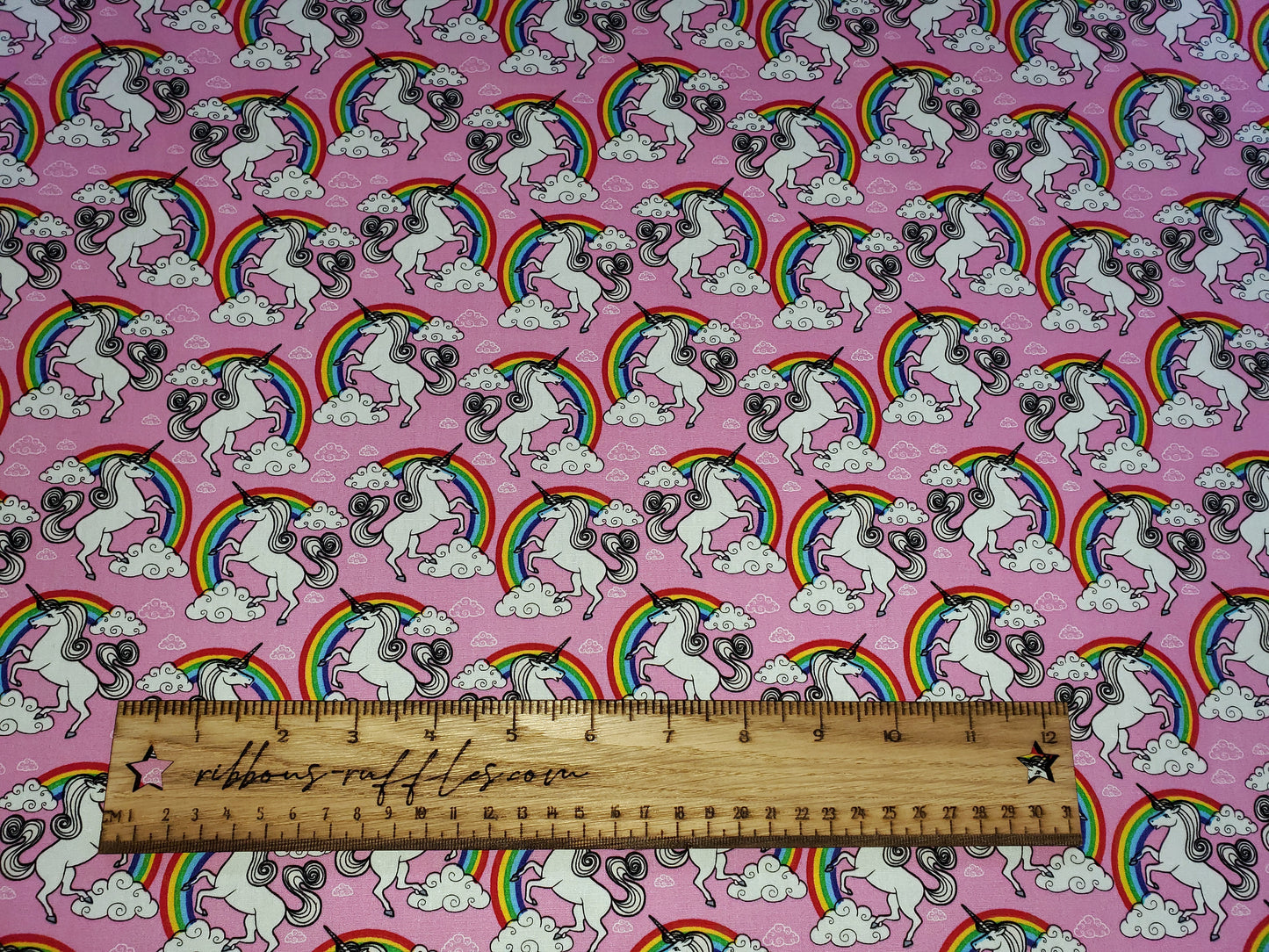 Rose & Hubble - Unicorns Cotton Poplin